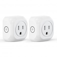 Mini Smart Plugs That Work with Alexa and Google Home, MONGERY WiFi Outlet Socket with Remote Control & Timer Function, No Hub Required, 2.4G WiFi Only FCC/CE/Rohs/IC Listed (2 Pack) Mini Smart Plugs That Work with Alexa and Google Home, MONGERY WiFi Outlet Socket with Remote Control & Timer Function, No Hub Required, 2.4G WiFi Only FCC/CE/Rohs/IC Listed (2 Pack)