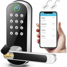 Sifely Keyless Entry Door Lock, Keypad Door Lock, Keyless Door Lock, Fingerprint Door Lock, Biometric Door Lock, Keypad Entry Door Lock, Passcode Code Door Lock, Digital Smart Door Lock (Smart Lock) Sifely Keyless Entry Door Lock, Keypad Door Lock, Keyless Door Lock, Fingerprint Door Lock, Biometric Door Lock, Keypad Entry Door Lock, Passcode Code Door Lock, Digital Smart Door Lock (Smart Lock)